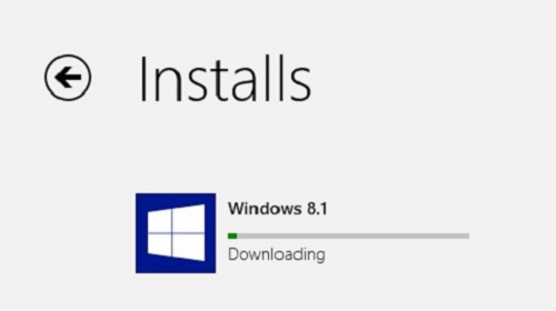 Windows Store, Windows 8.1 Update Downloading