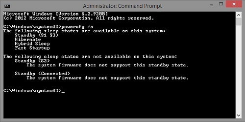 Windows 8 Command Prompt, Confirmation