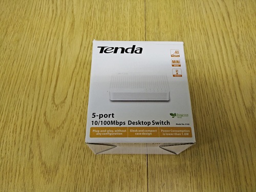 Tenda S105 Front of Package