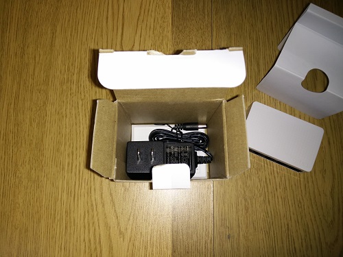 AC Adapter and Manual in box