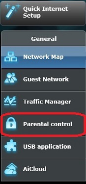 ASUS Router Parental Control Settings