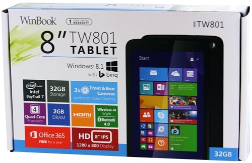 WinBook Tablet Box
