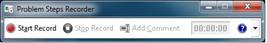Windows 7 Problem Steps Recorder