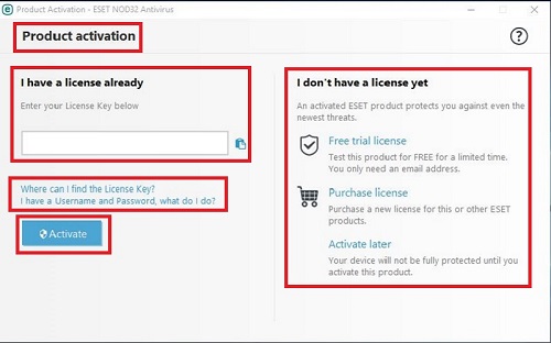 eset trial key