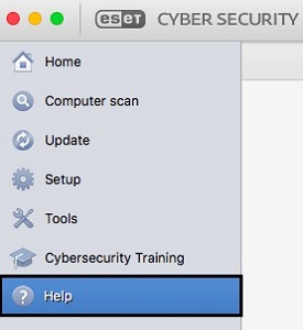 ESET Cyber Security, Help