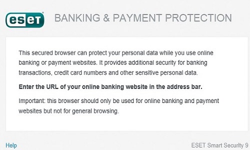 ESET Banking and Payment Protection