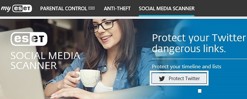 ESET Banner, Protect Twitter