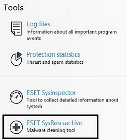 ESET Tools, SysRescue Live