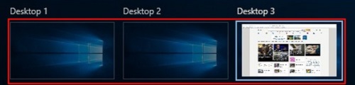 Virtual Desktop Windows