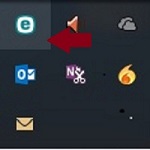 Windows System Tray Hidden Programs, ESET Icon