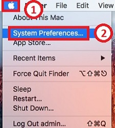 Apple Menu, System Preferences