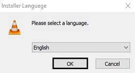 VLC Installer Language
