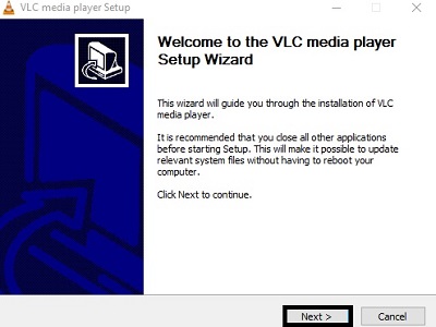 VLC media player setup