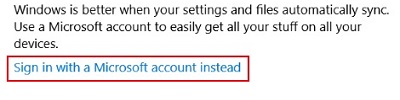 Sign in or create a Microsoft account
