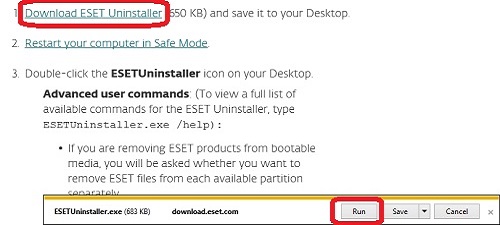 ESET Uninstaller 10.39.2.0 instal the new for windows