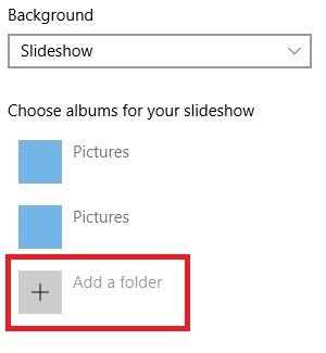 Remove or Add Folder
