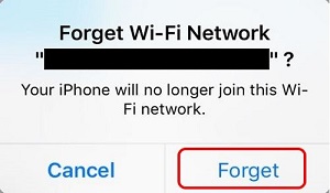 Forget Network Confirmation