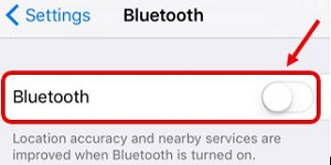 Settings, Bluetooth, Bluetooth Slider