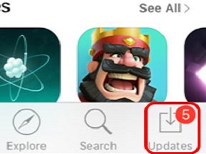 App Store, Update