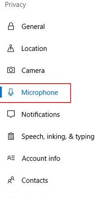 Windows 10 Microphone