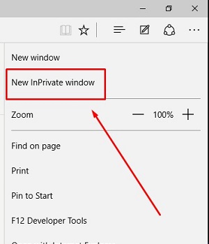 More Actions, New in private window