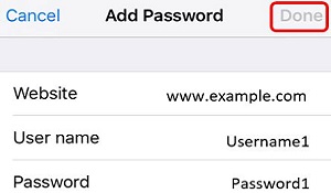 Safari Add Password Prompt