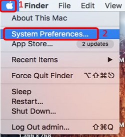Mac OS X Home Screen, Apple, System Preferences