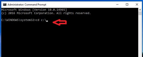 Windows 10 Admin Command Prompt