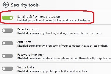 Security Tools, Banking and Payment Protection