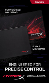 HyperX Fury 5. Engineered for Precise Control.