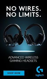 No Wires. No Limits. Advanced Wireless Gaming Headsets. Logitech.