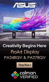 Creativity begins here. ProArt Display PA248QV & PA278QV