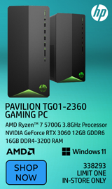 HP Pavilion TG01-2360 Gaming PC