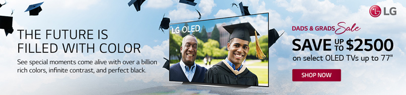 LG OLED. The future is filled with color. 