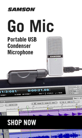 Samson Technologies Go Mic USB Condenser Microphone