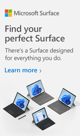 Find your perfect Surface. Microsoft. 