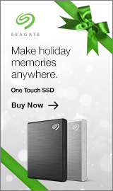Seagate One Touch SSD. Amazingly Fast. 