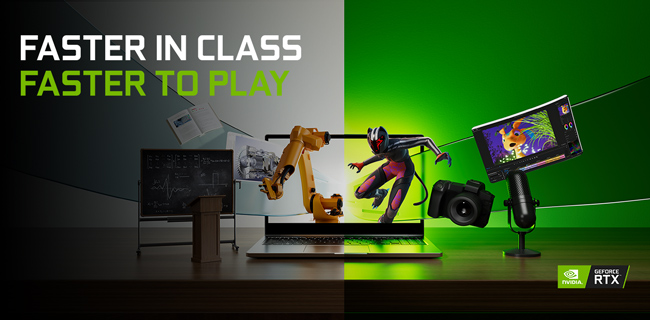 NVIDIA GeForce RTX - Faster in Class. Faster to Play. Shop Now