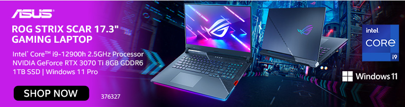 ASUS ROG Strix SCAR 17 G733ZW-XS96 17.3" Gaming Laptop