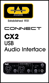CAD Audio CX2 USB Audio Interface
