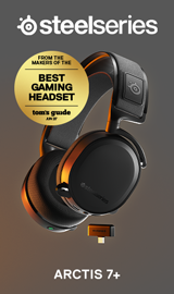 SteelSeries. The most awarded headset lin in gaming.