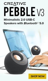 Creative Labs Pebble V3 2.0 Speaker System