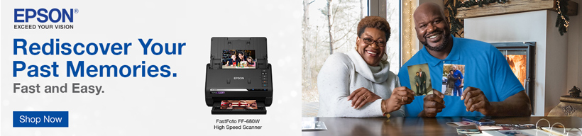 Epson FastFoto FF-680W Wireless High Speed Photo Scanning System