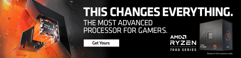 Everything has changed. AMD Ryzen 7000 Series