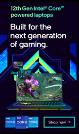 Intel. Built for the next generation of gaming.