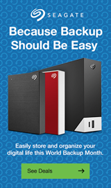 Seagate Because Backup Should Be Easy