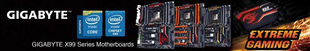 Extreme Gaming with Gigabyte X99 Series Motherboards
