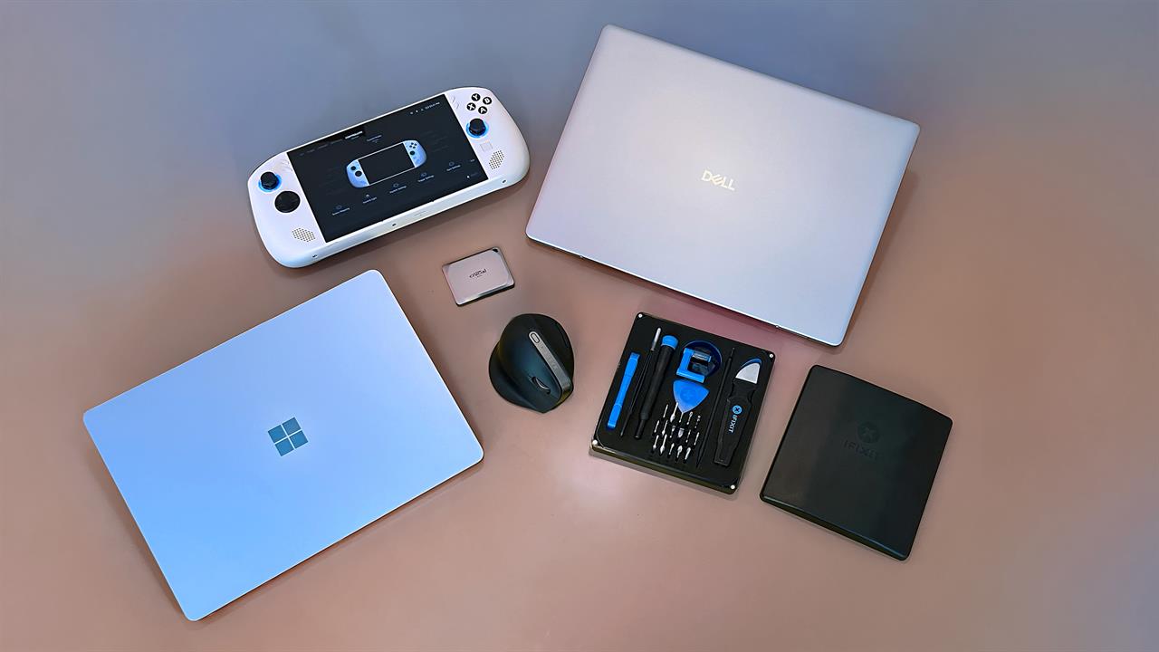 A collection of back to school tech