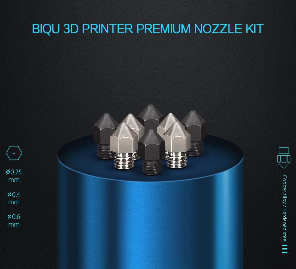 BIGTREETECH BIQU 3D Printer Premium Nozzle Kit