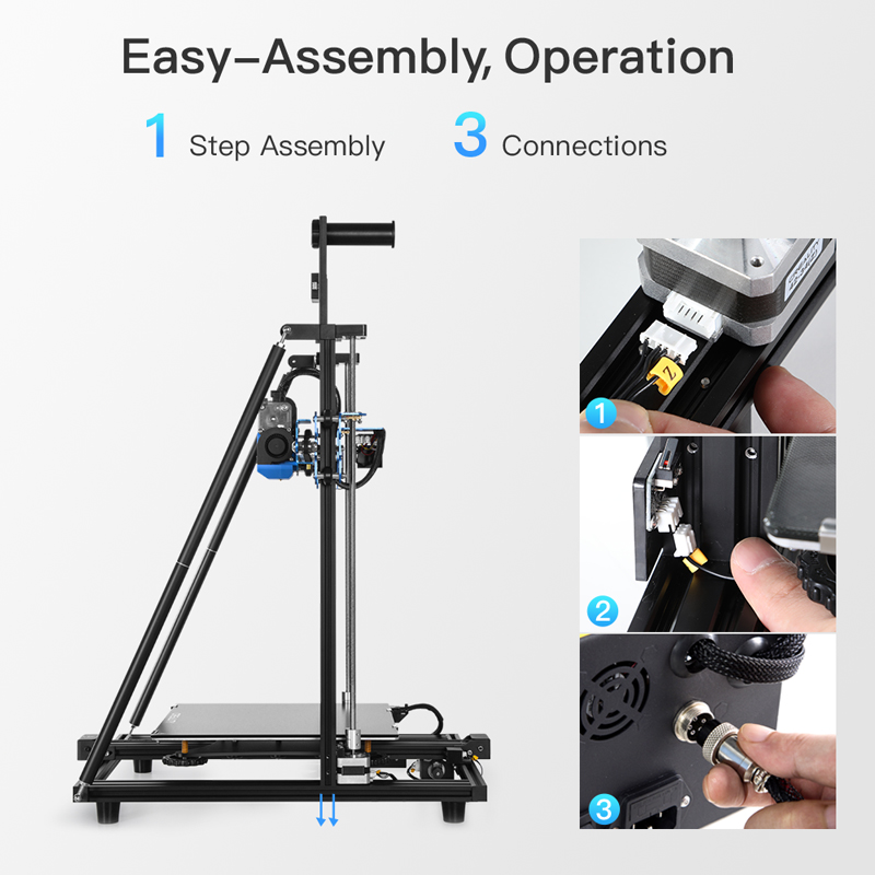 Easy assembly, operation.